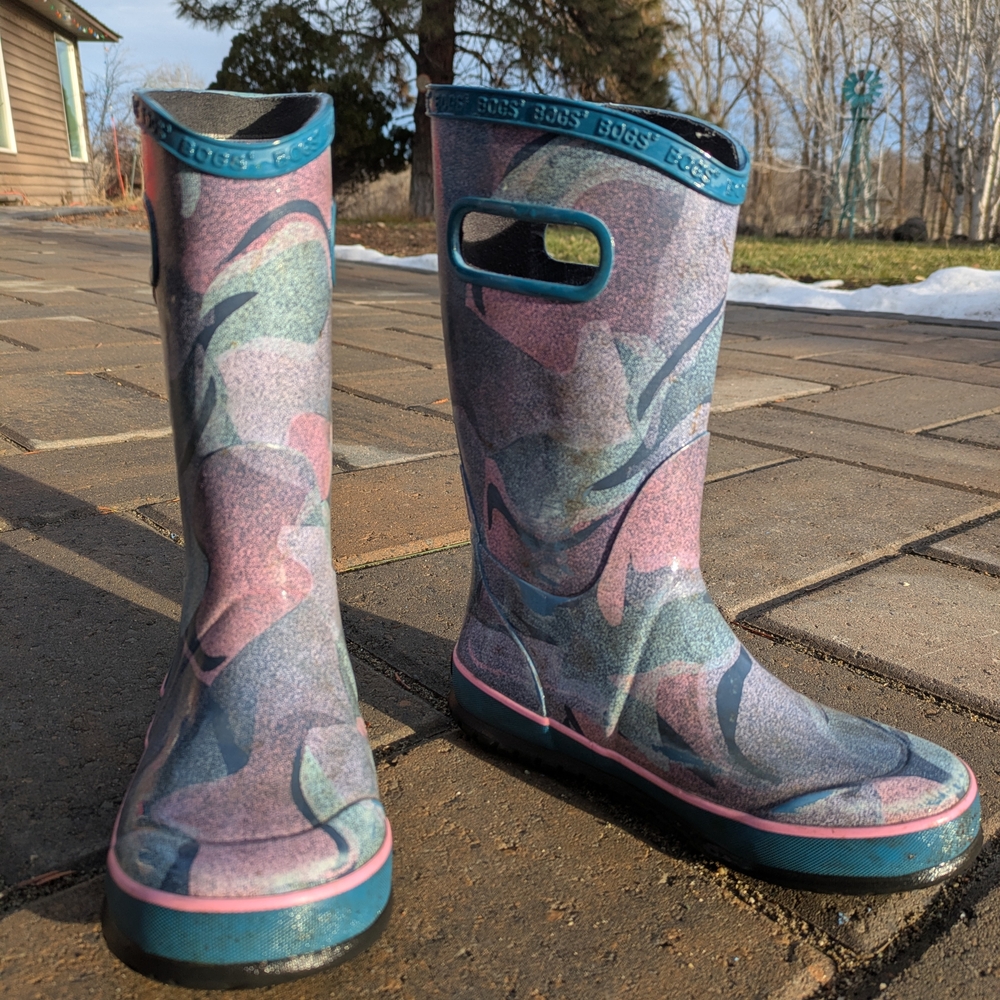 Colorful Bogs Rain Boots